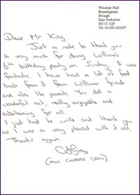 Russell King testimonial letter 2