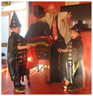 Russell King, children's magic party image